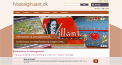 Desktop Screenshot of nostalgihuset.dk